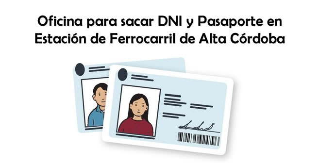 Oficina Para Sacar DNI Y Pasaporte En Estación De Ferrocarril De Alta ...