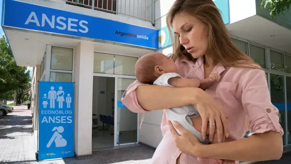 Beneficiara de AUH y Asignación por Embarazo en oficina de Anses