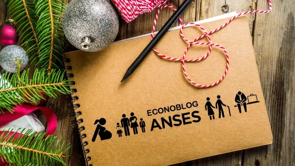 Cuaderno navideño de la Anses